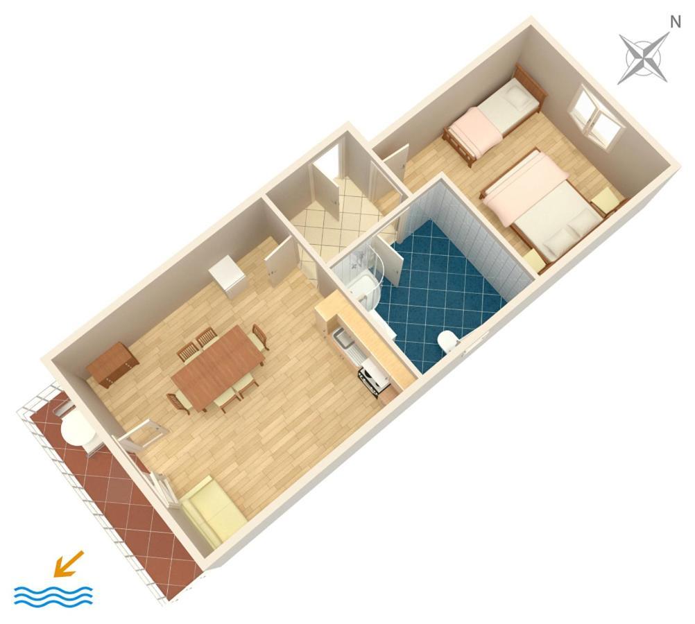 Apartments By The Sea Duce, Omis - 2731 Dugi Rat Ngoại thất bức ảnh