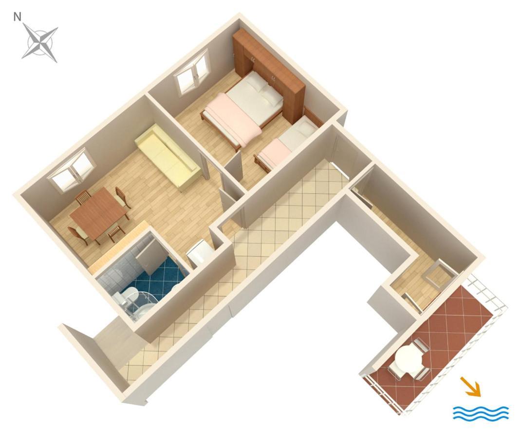 Apartments By The Sea Duce, Omis - 2731 Dugi Rat Ngoại thất bức ảnh